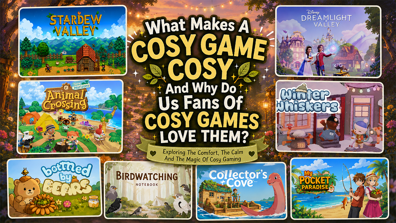 What Makes A Cosy Game Cosy And Why Do Us Fans Of Cosy Games Love Them? article artwork