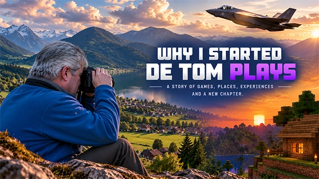 Thumbnail for the article 🎮 Why I Started De Tom Plays