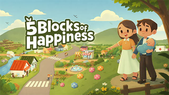 5 Blocks of Happiness Demo review artwork