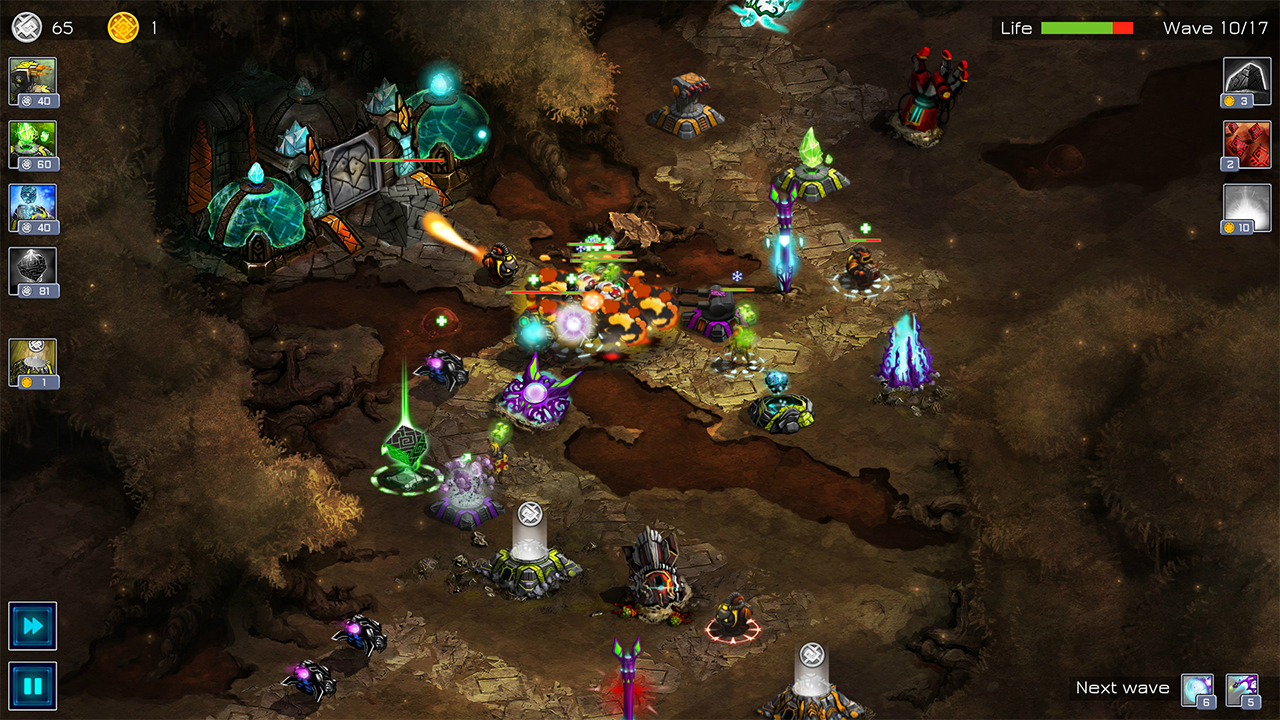 Screenshot from Ancient Planet