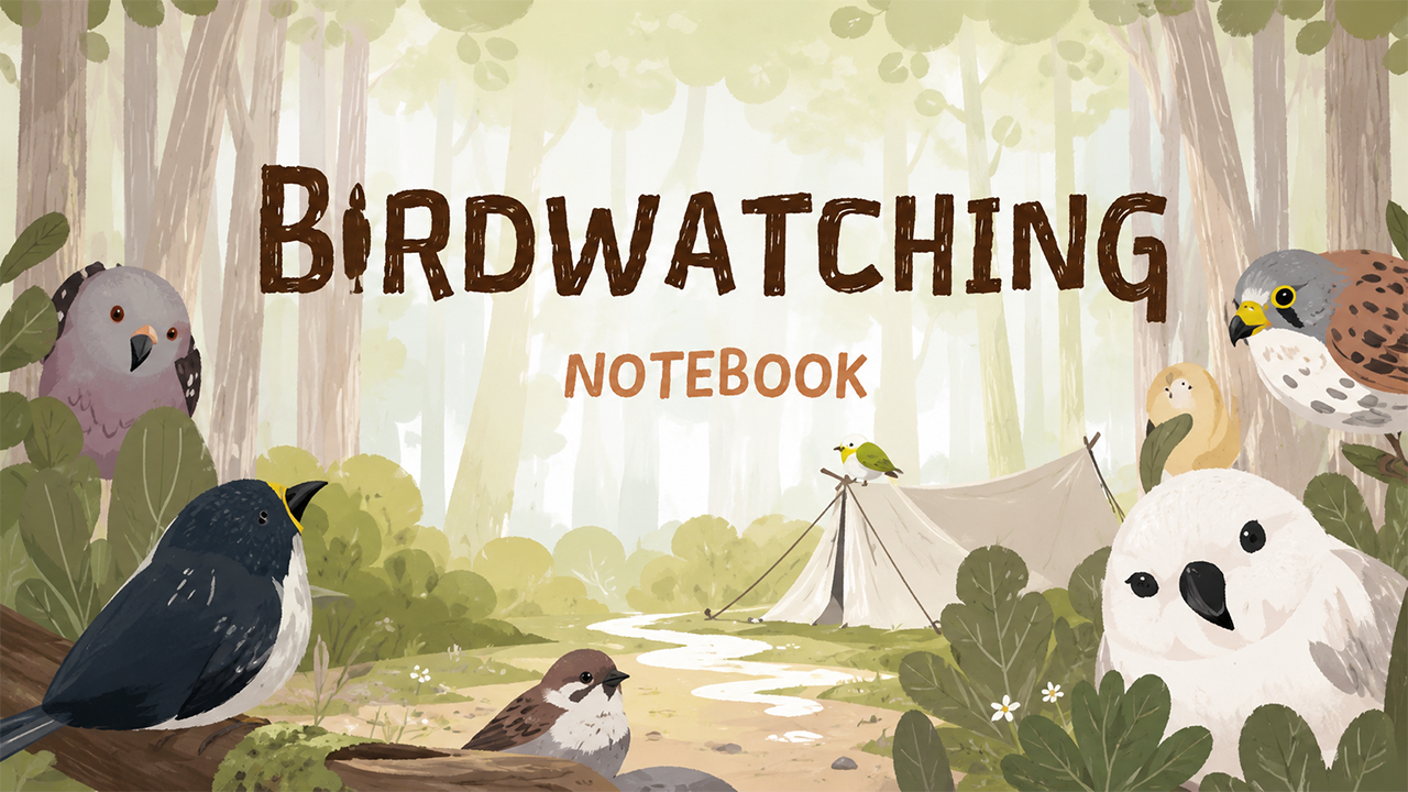 Birdwatching Notebook review artwork