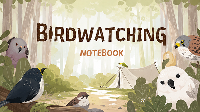 Birdwatching Notebook review artwork