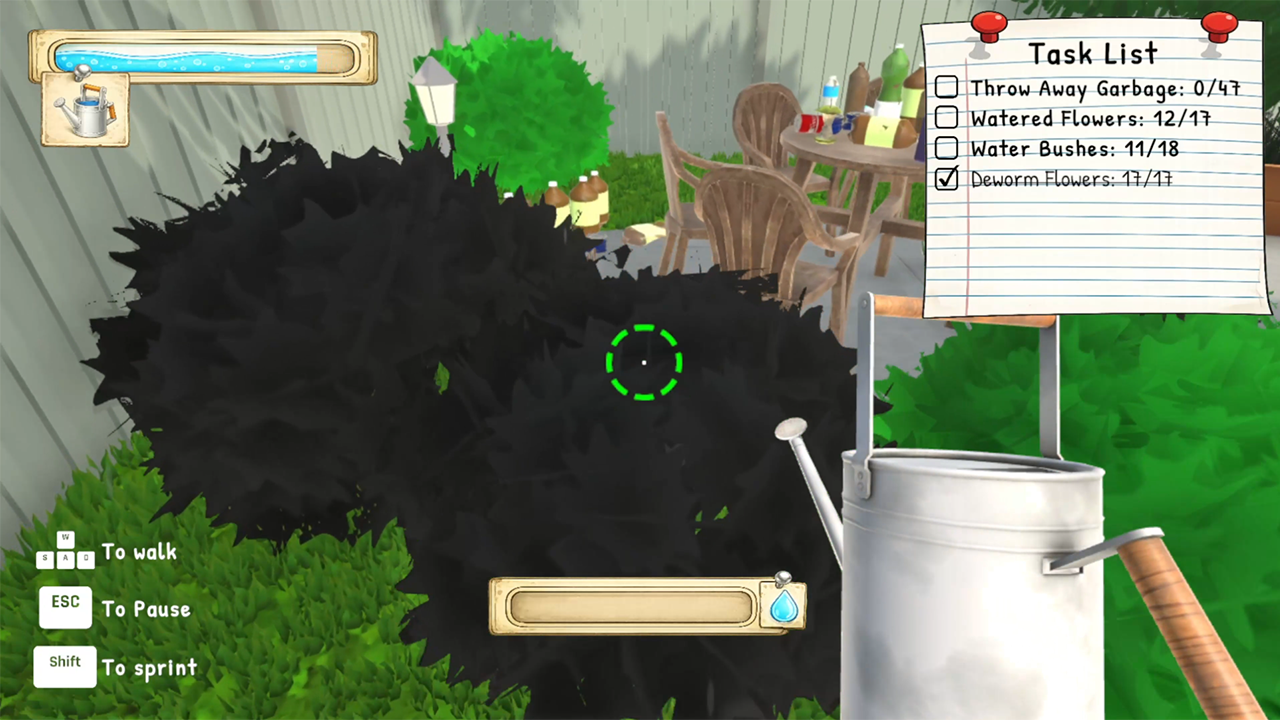 Screenshot from Garden Cleanup Simulator