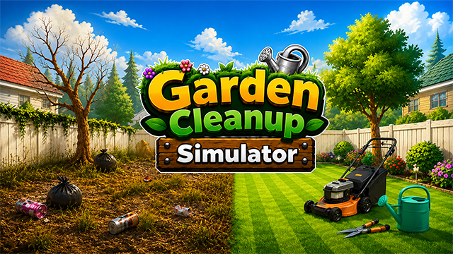 Garden Cleanup Simulator review artwork