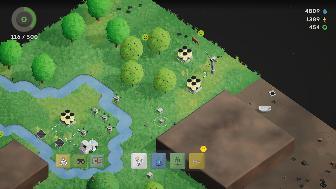 Screenshot from Open Land