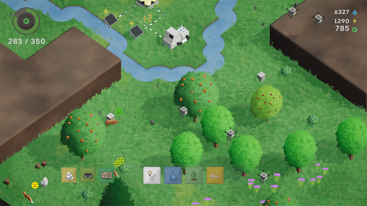 Screenshot from Open Land
