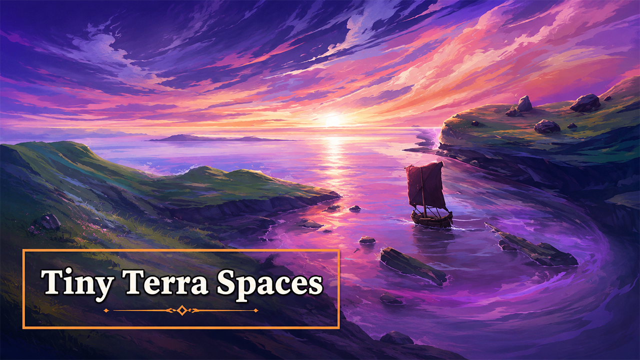 Tiny Terra Space review artwork