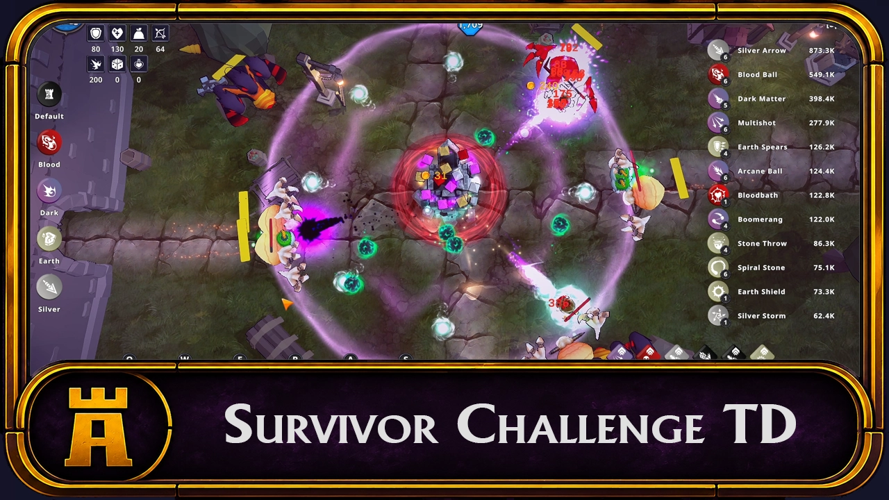 Thumbnail for Survivor Challenge TD gameplay video